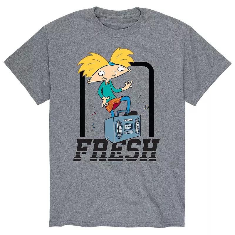 Big & Tall Hey Arnold! "Fresh" Boombox Graphic Tee, Men's,  Product Image