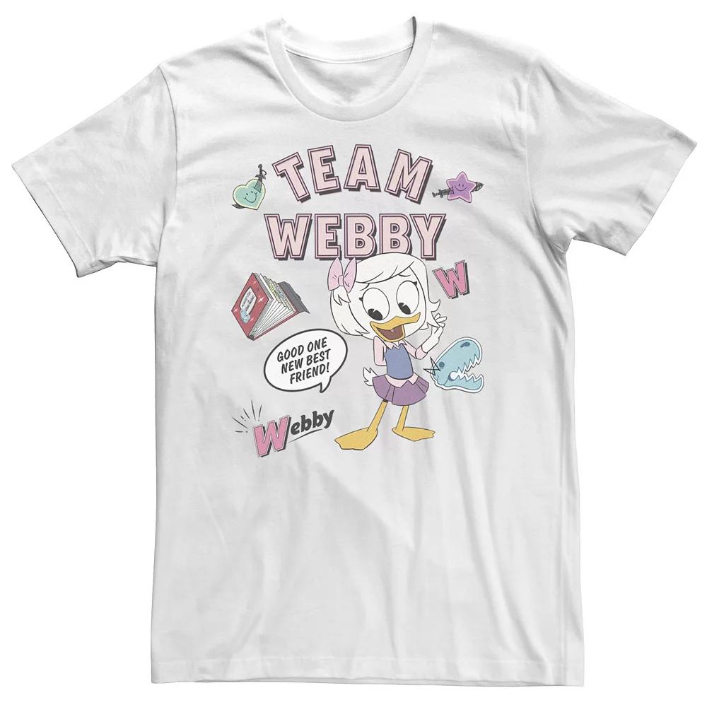 Big & Tall Disney DuckTales Team Webby Collage Tee, Men's,  Product Image