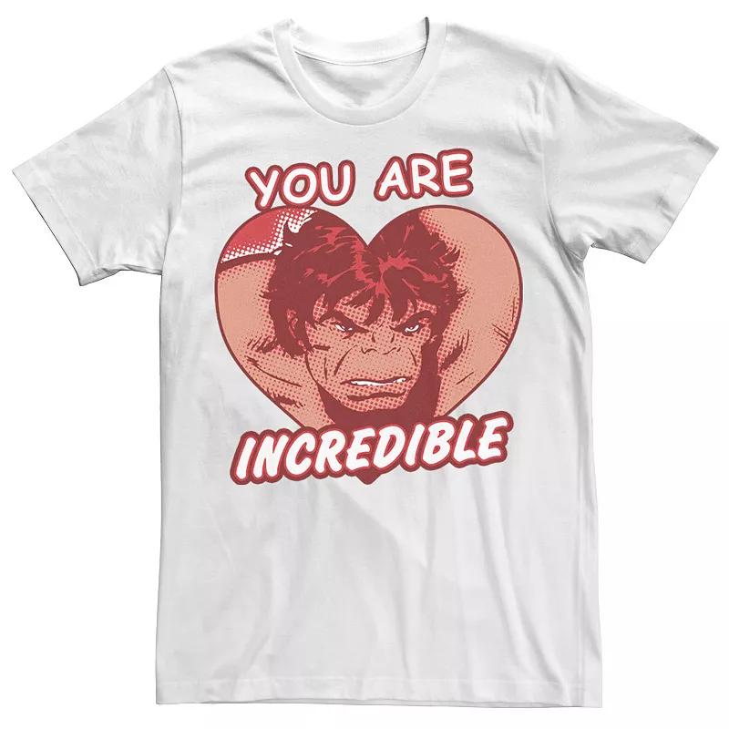 Men's Marvel Incredible Heart Comic Tee,  Product Image