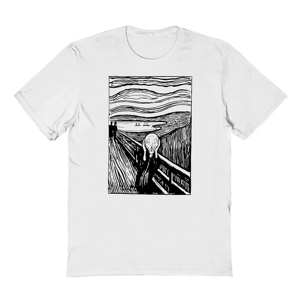 Men's apoh - Munch Lino Graphic Tee,  Product Image