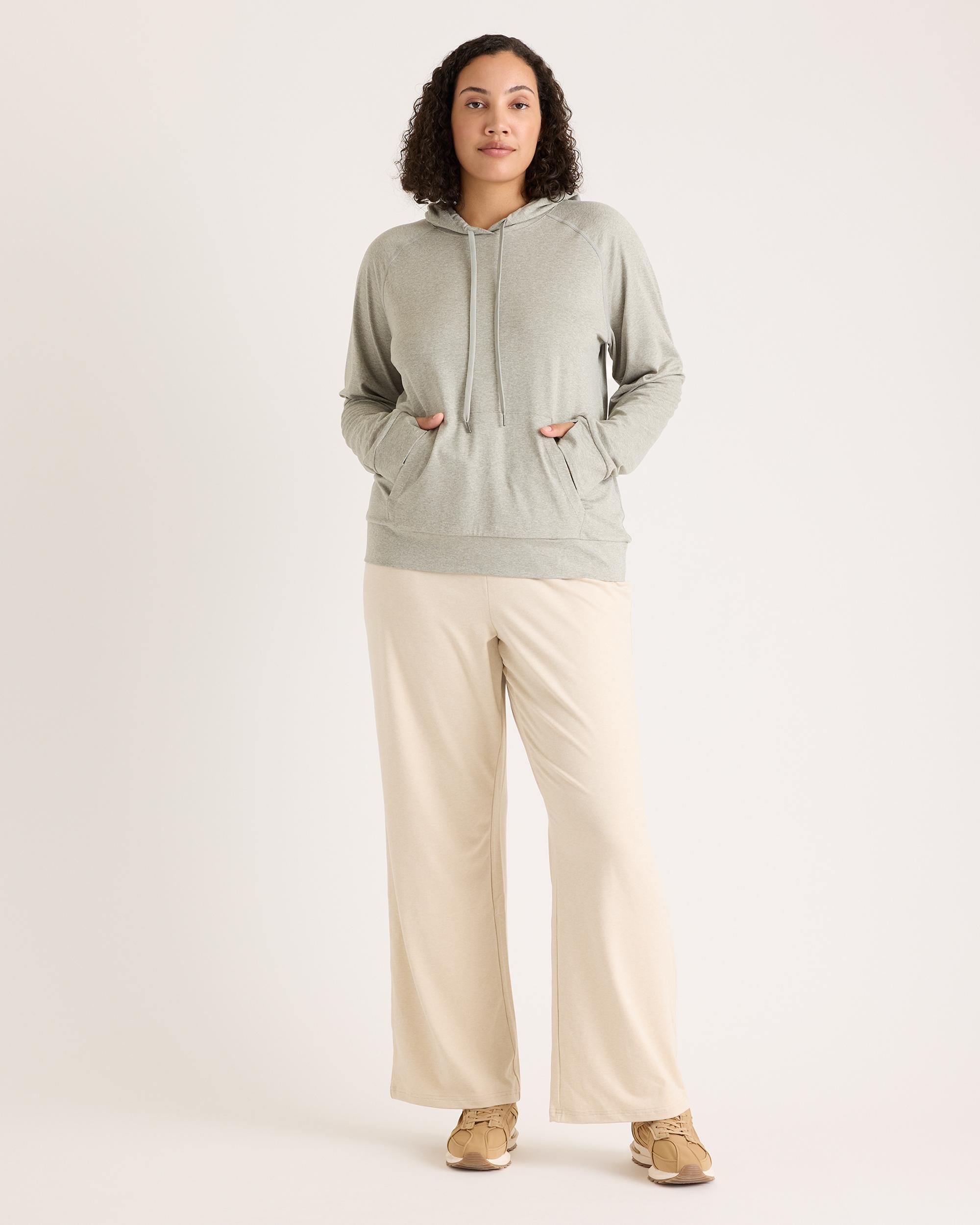 Quince | Women's Flowknit Pullover Hoodie Recycled Polyester Product Image