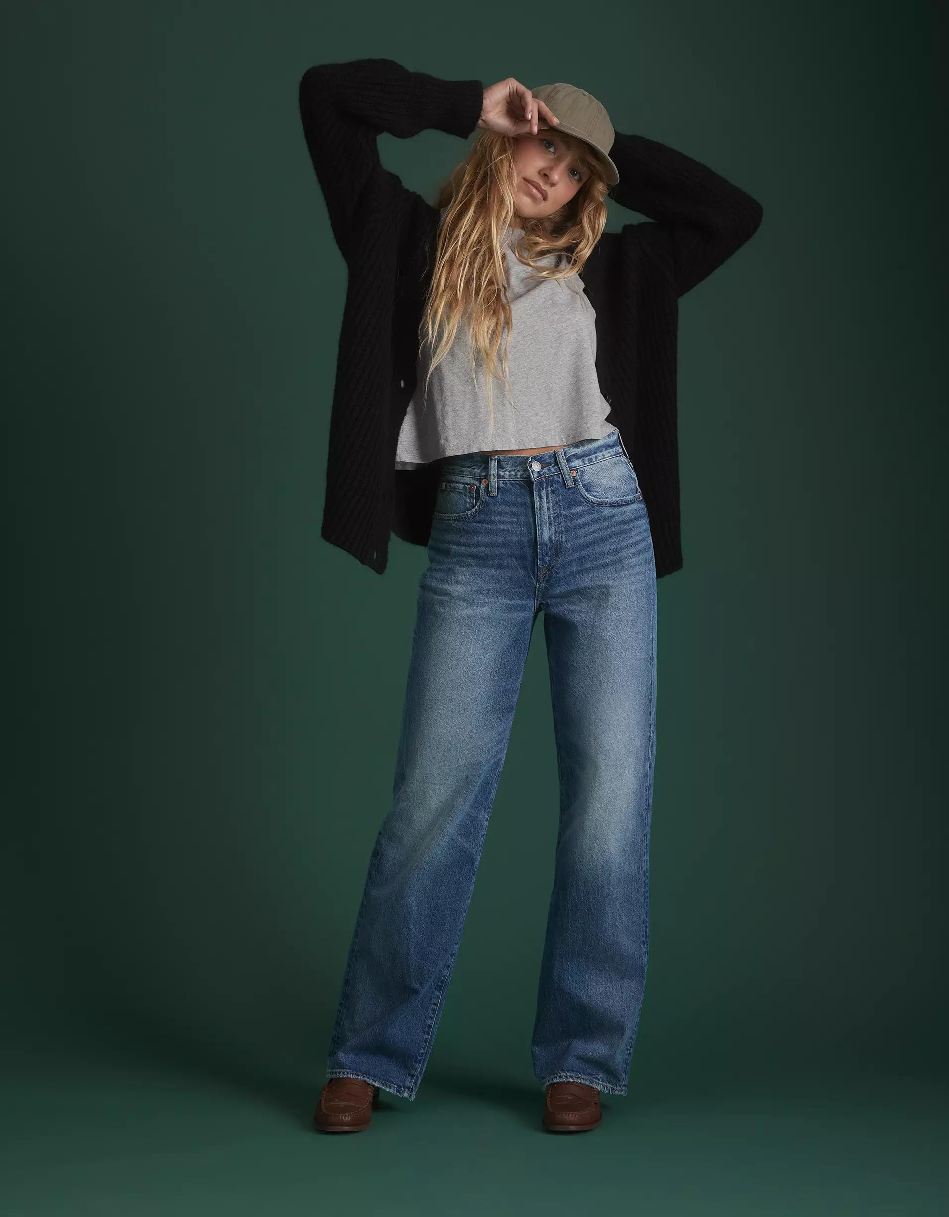 AE77 Premium Stovepipe Jean Product Image