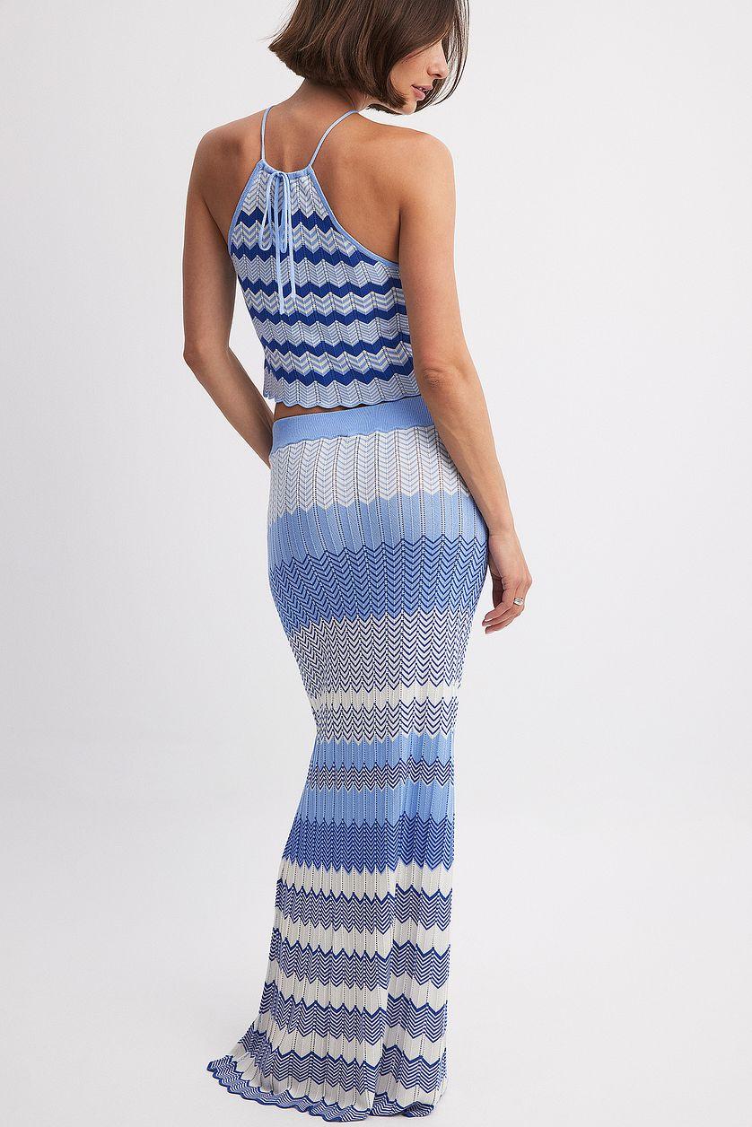 Fine Knitted Maxi Skirt Product Image