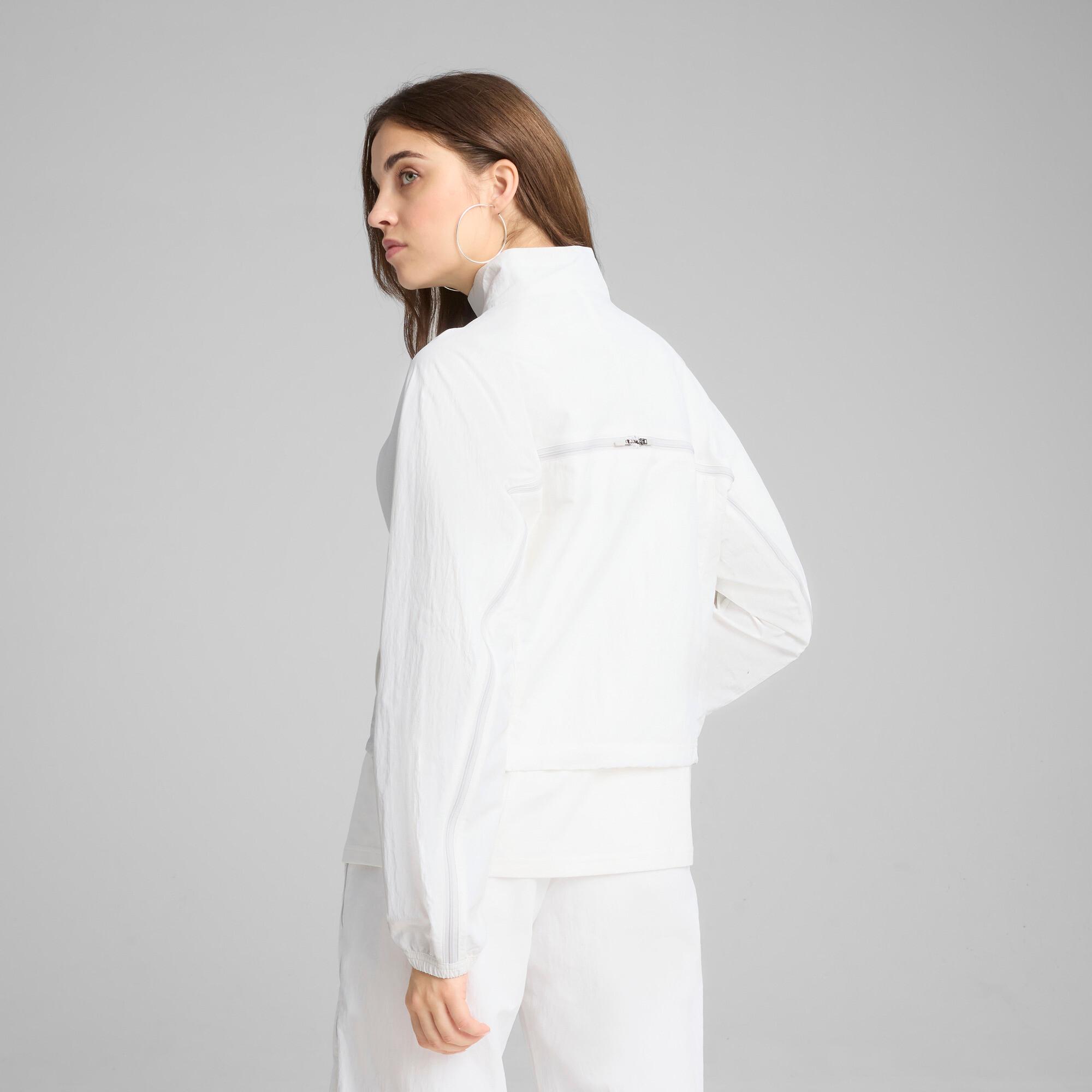 PUMA DARE TO Women's Oversized Full-Zip Woven Jacket Product Image
