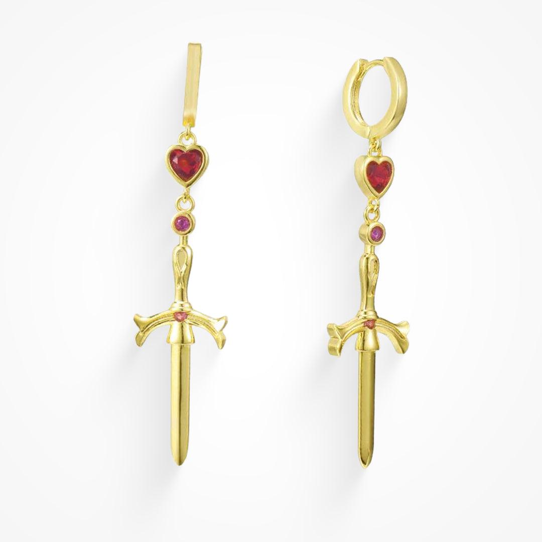 Queen of Hearts Earrings Product Image
