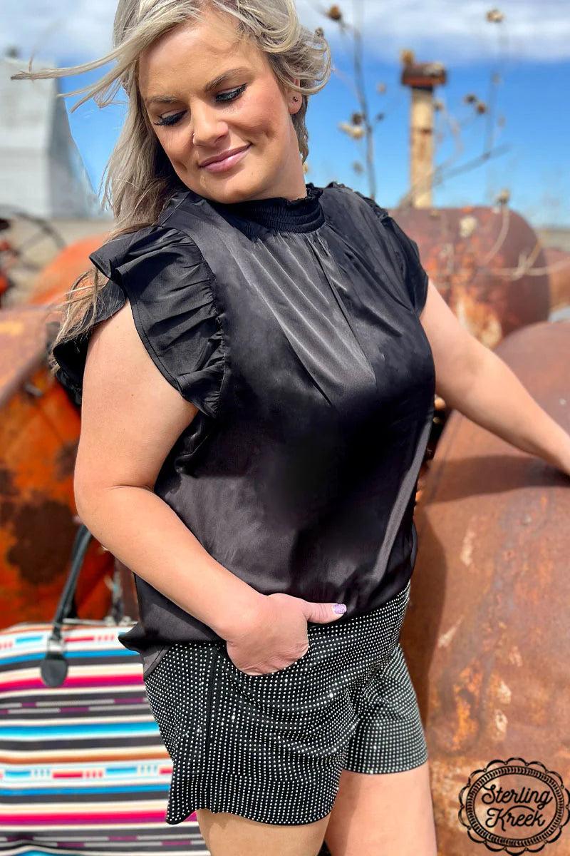 Sterling Kreek Jitterbug Black Shorts Product Image