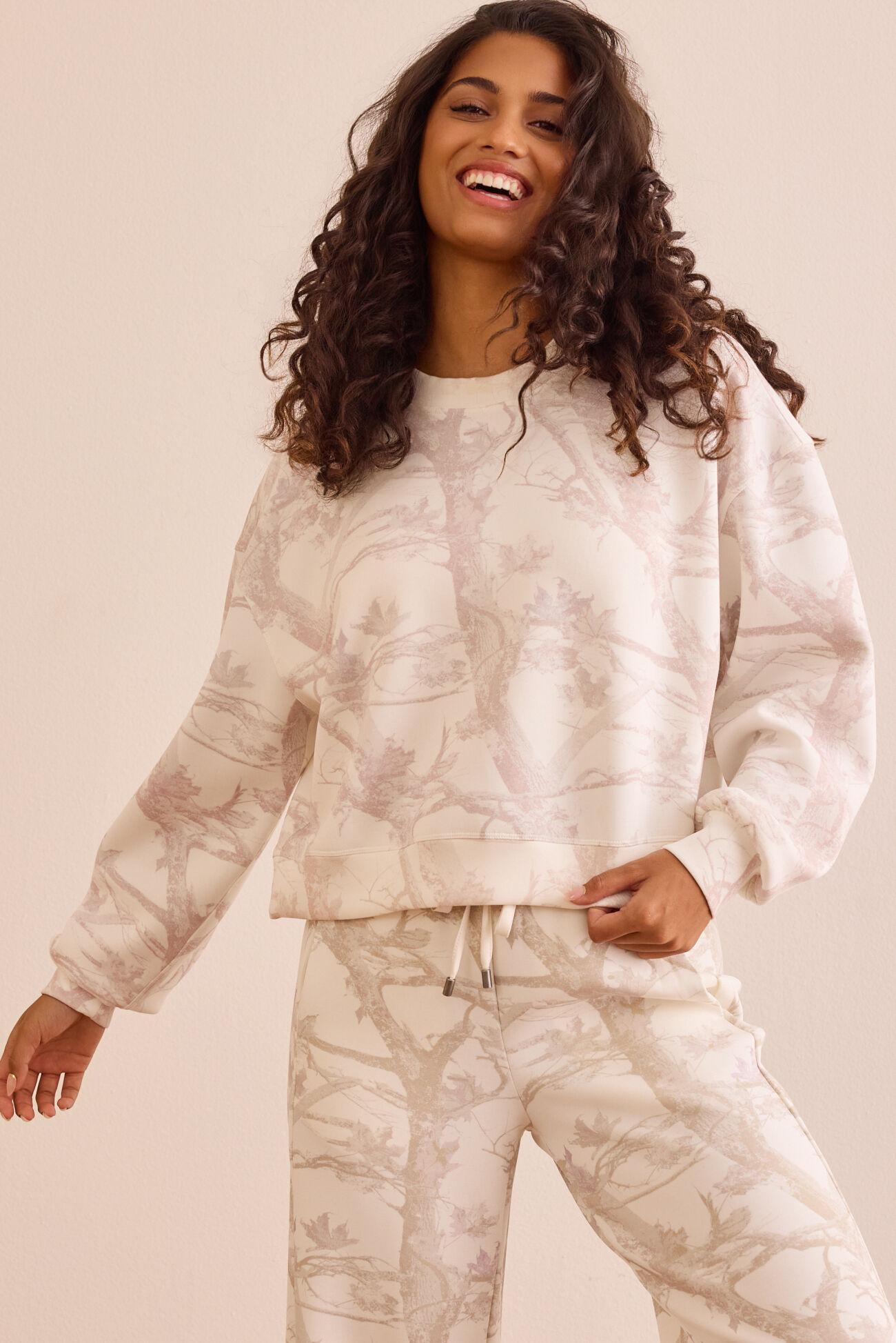 Supersoft Camo Crew Neck Product Image