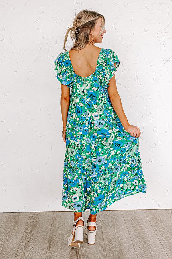 Patio Preferred Floral Midi Product Image