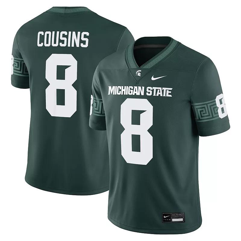 Kirk Cousins Michigan State Spartans Menâs Nike Men's Dri-FIT College Game Jersey Product Image