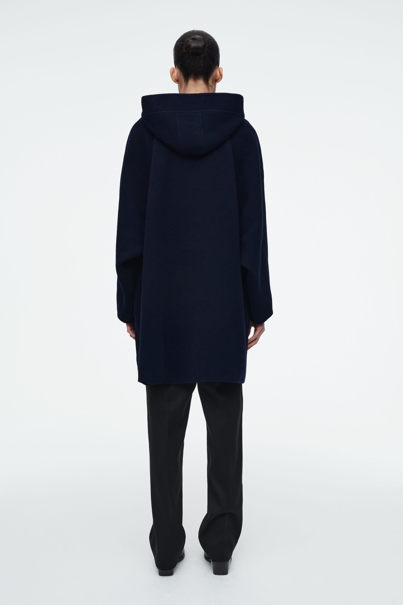 OVERSIZED DOUBLE-FACED WOOL COAT Product Image