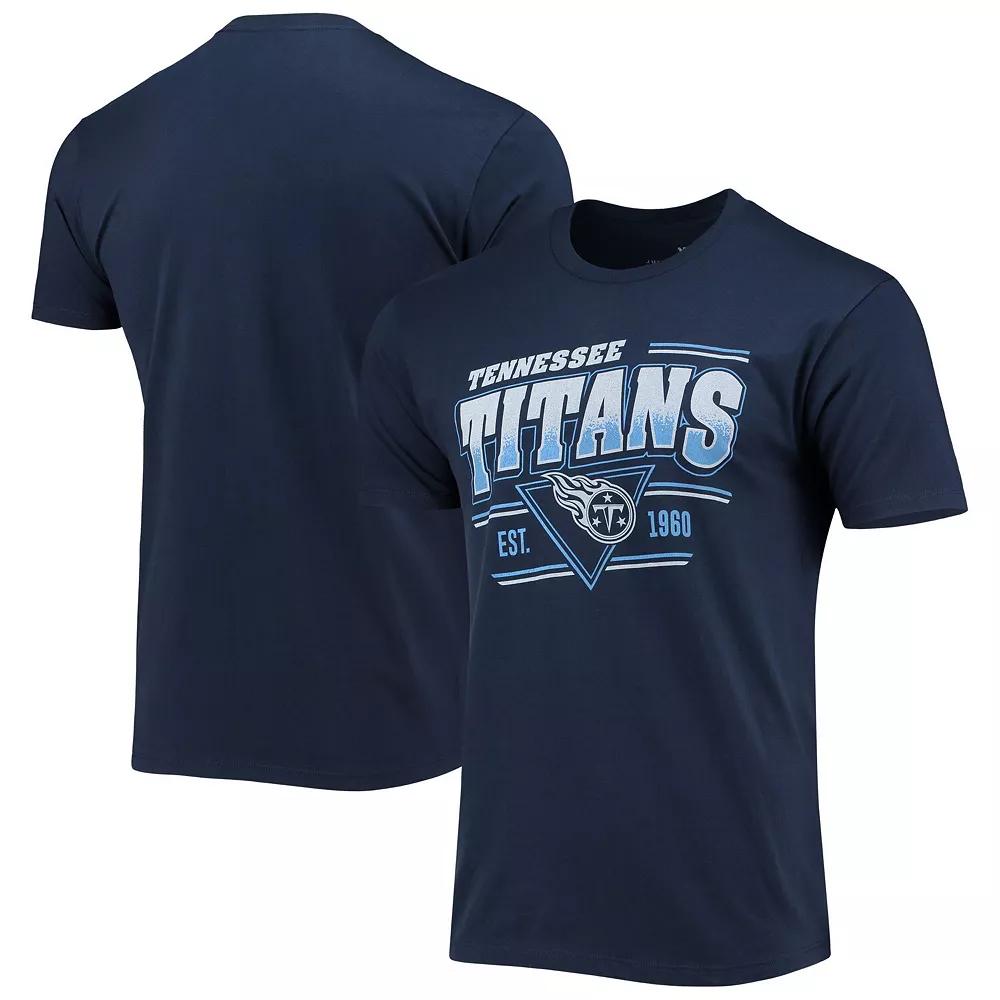 Men's Junk Food Navy Tennessee Titans Throwback T-Shirt,  Product Image