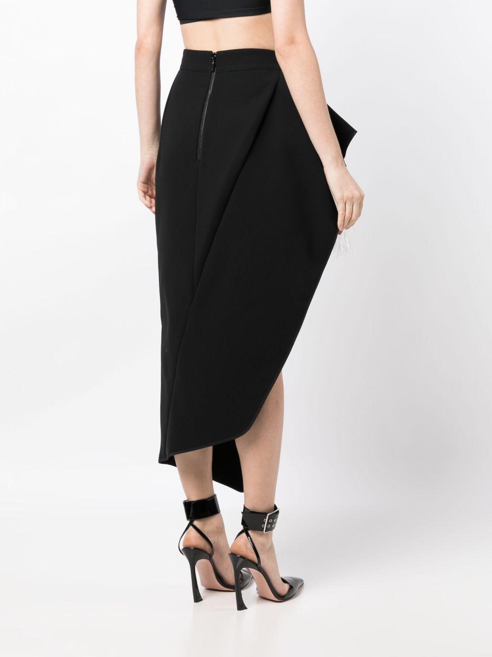 Laureate fringe slit skirt Product Image