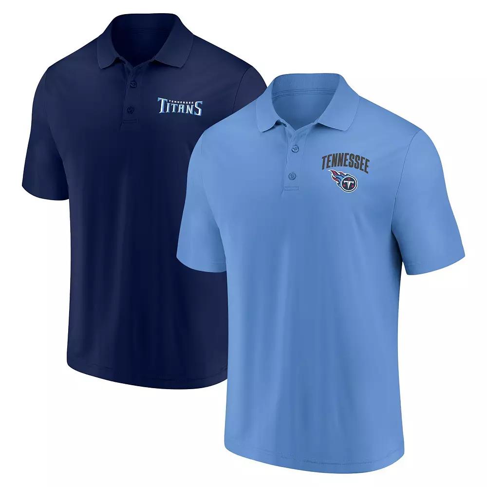 Men's Fanatics Tennessee Titans Lockup Two-Pack Polo Set,  Product Image