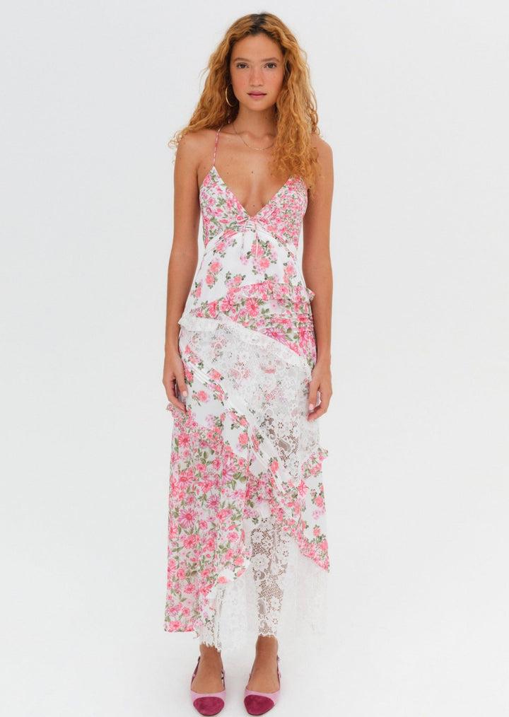 Rosalyn Maxi Dress — Pink Product Image