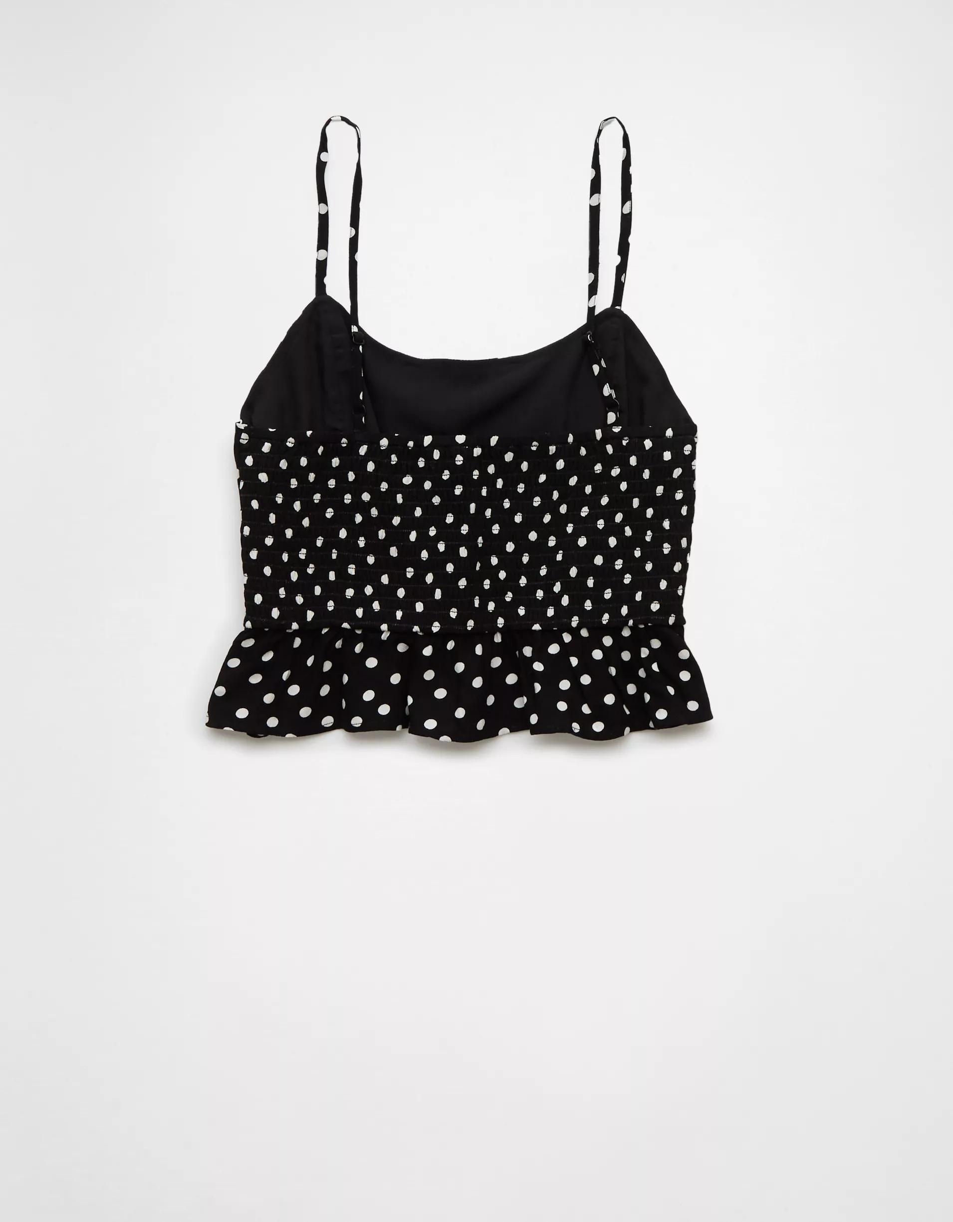 AE Polka Dot Corset Tank Top Product Image