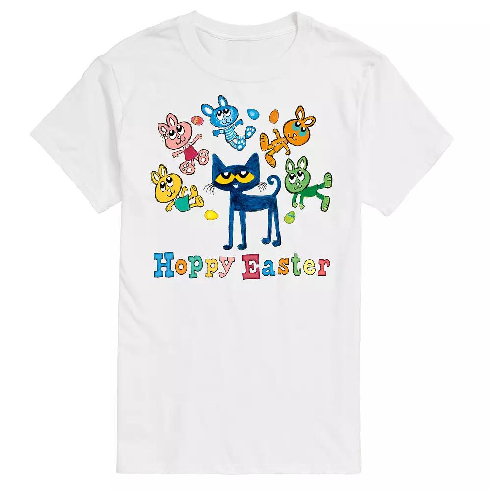 Big & Tall Pete The Cat Hoppy Easter Tee, Men's,  Product Image