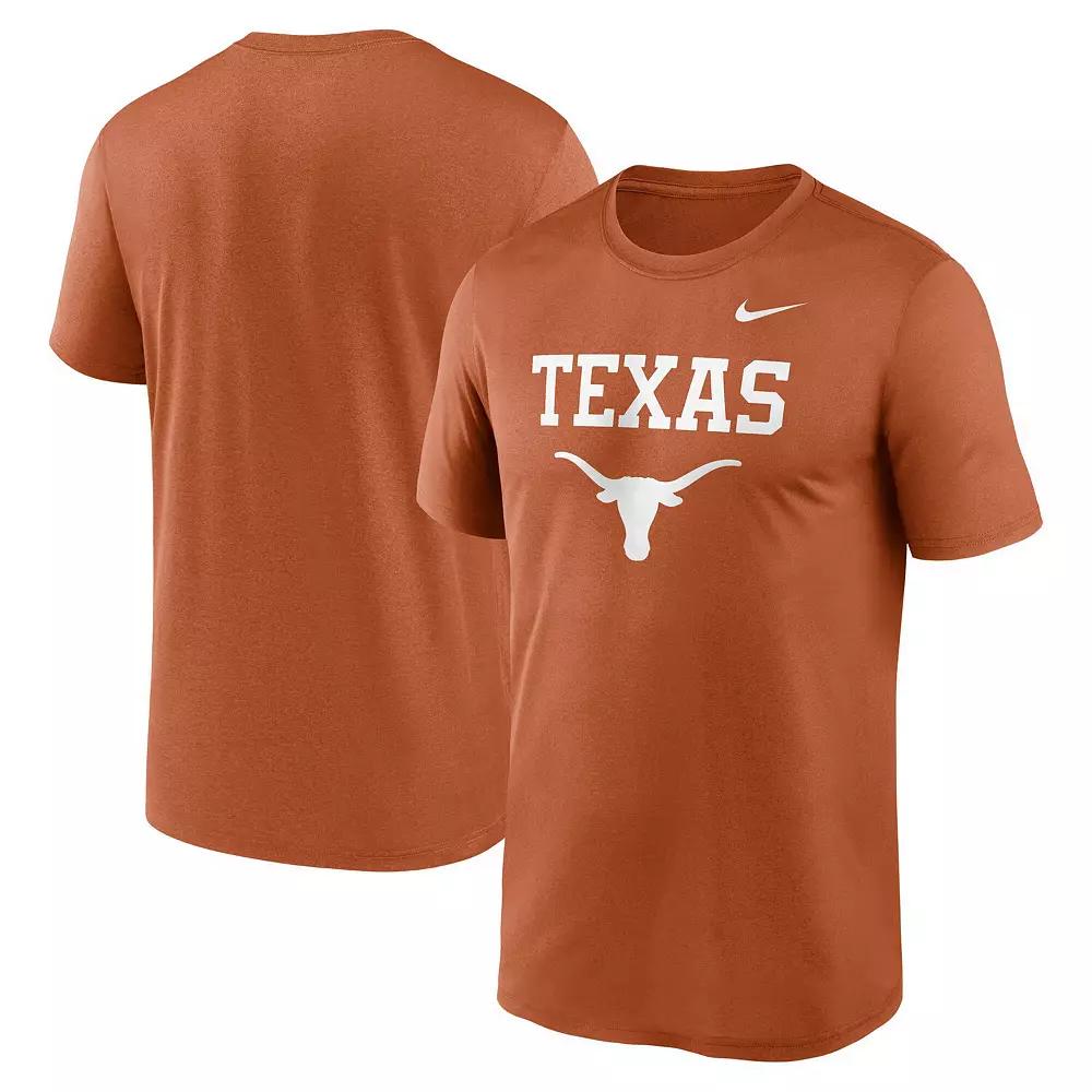 Men's Nike Texas Orange Texas Longhorns Lockup Legend Performance T-Shirt, Size: XL, Team Product Image