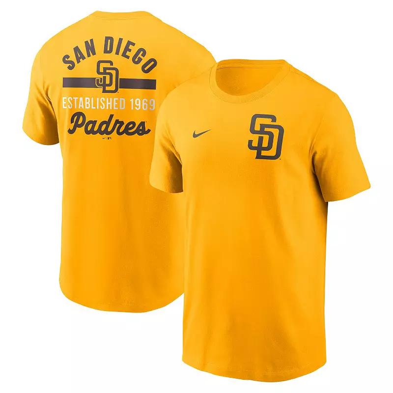 San Diego Padres 2-Hit Nike Men's MLB T-Shirt Product Image