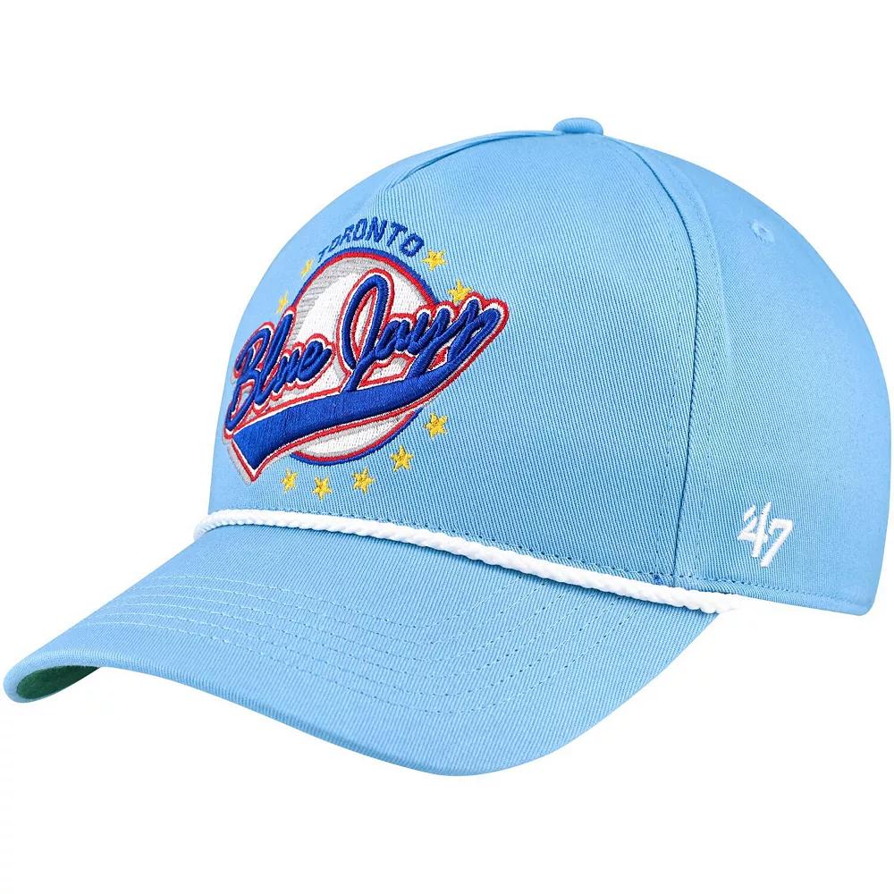 Men's '47 Powder Blue Toronto Blue Jays Cooperstown Collection Wax Pack Premier Hitch Adjustable Hat, Jay Light Product Image