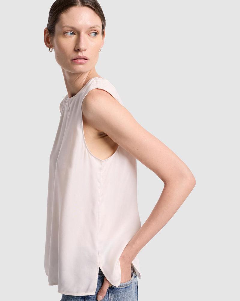 Cupro Sleeveless Top Product Image