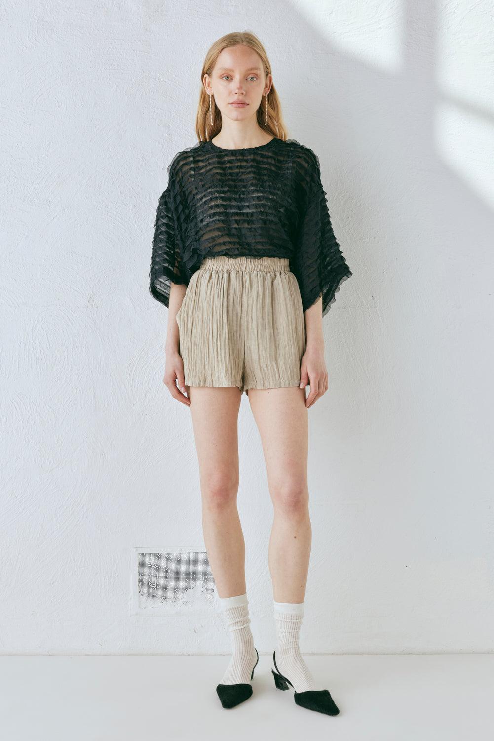 The Sea & I Shorts Taupe Product Image