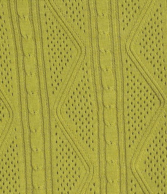 Murano Crocodile World Collection Textured Short Sleeve Tipped Polo Shirt Product Image