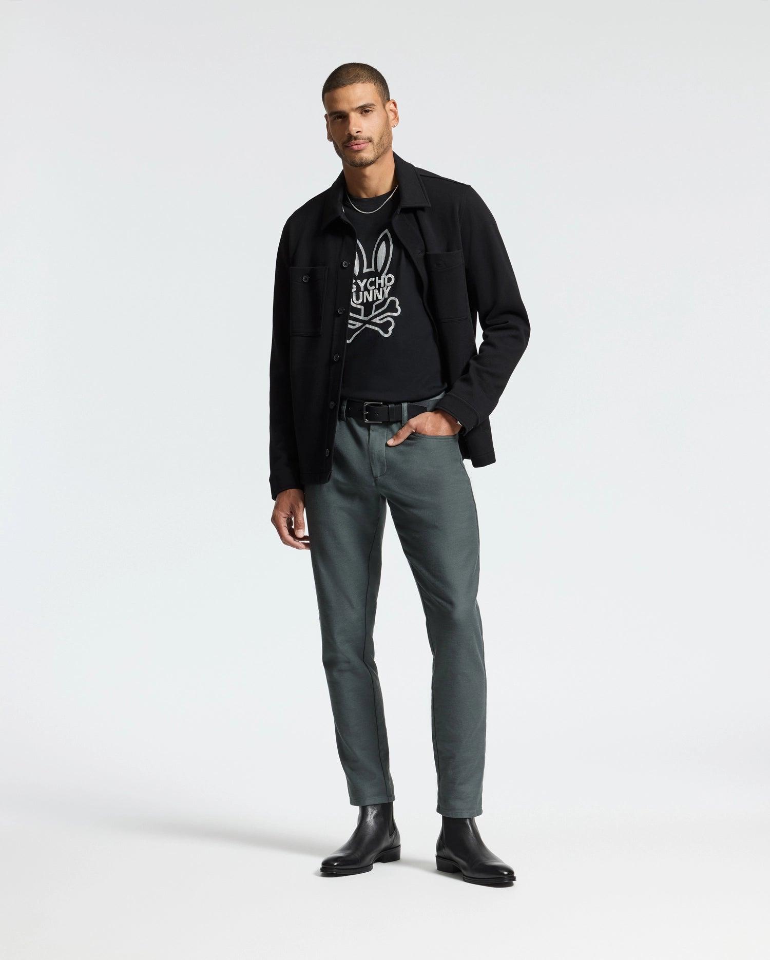 MENS BELMORE EXTRA FINE COTTON SWEATER - B6E832D200 Male Product Image