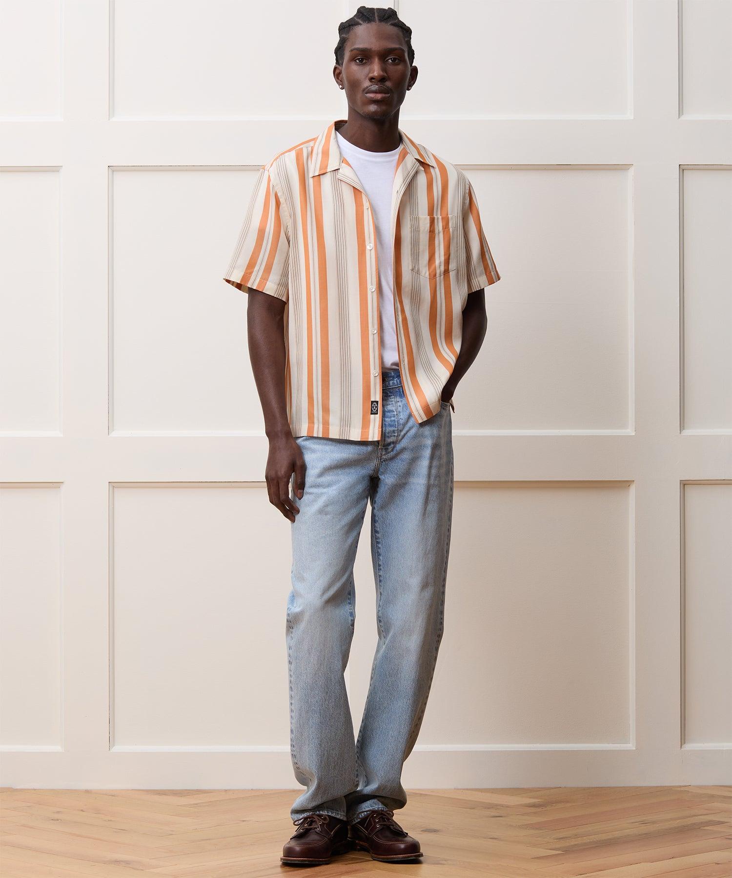 Cropped Rayon Capri Shirt Product Image