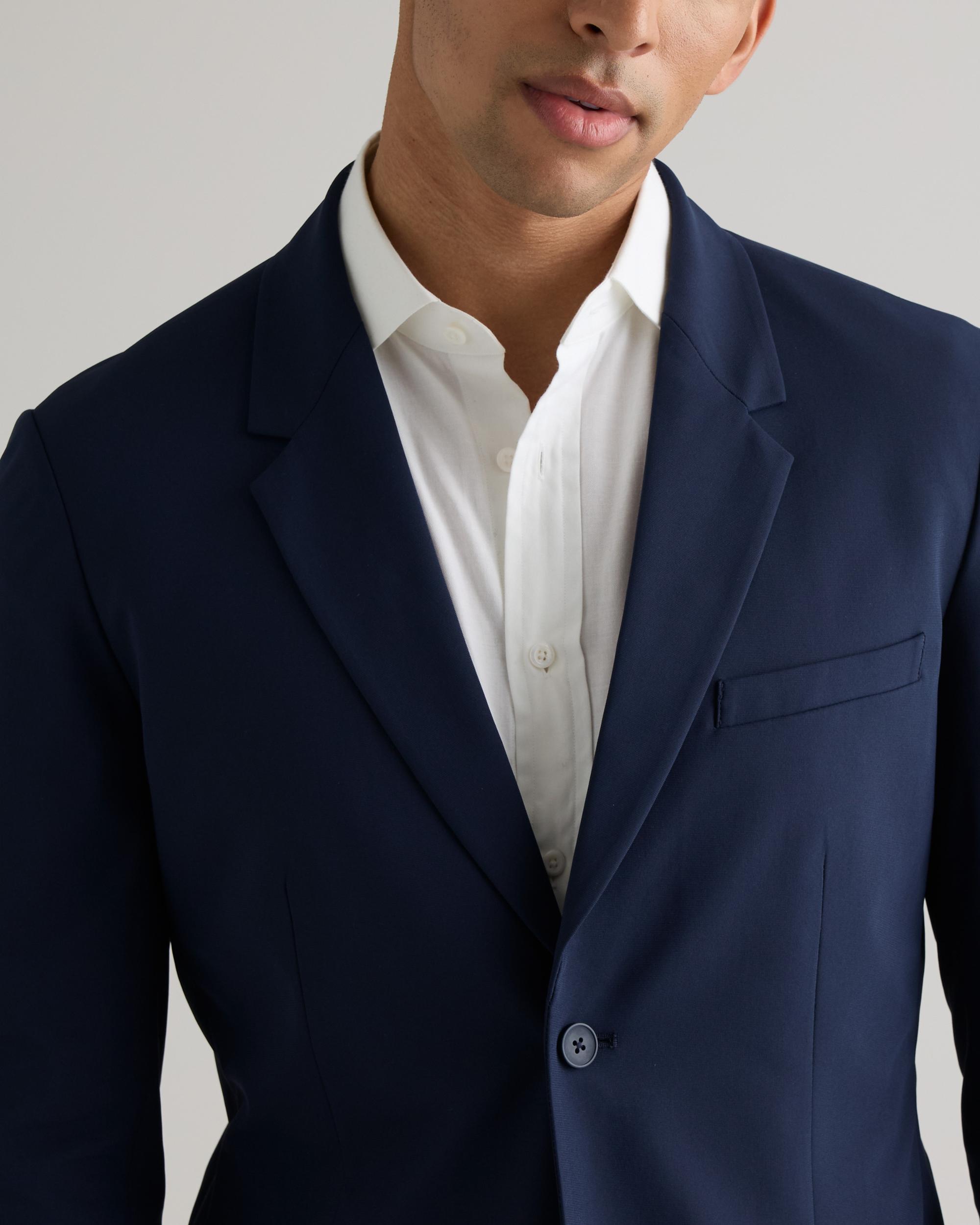 Quince | Men's Performance Stretch Technical Blazer Recycled Polyester Product Image