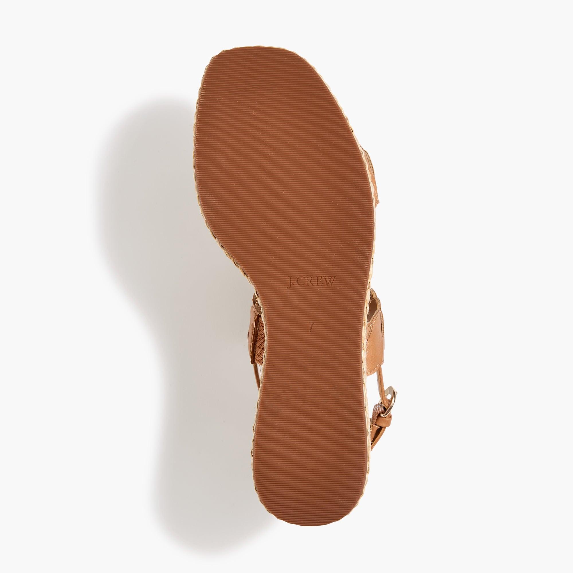 Braided wedge sandals Product Image