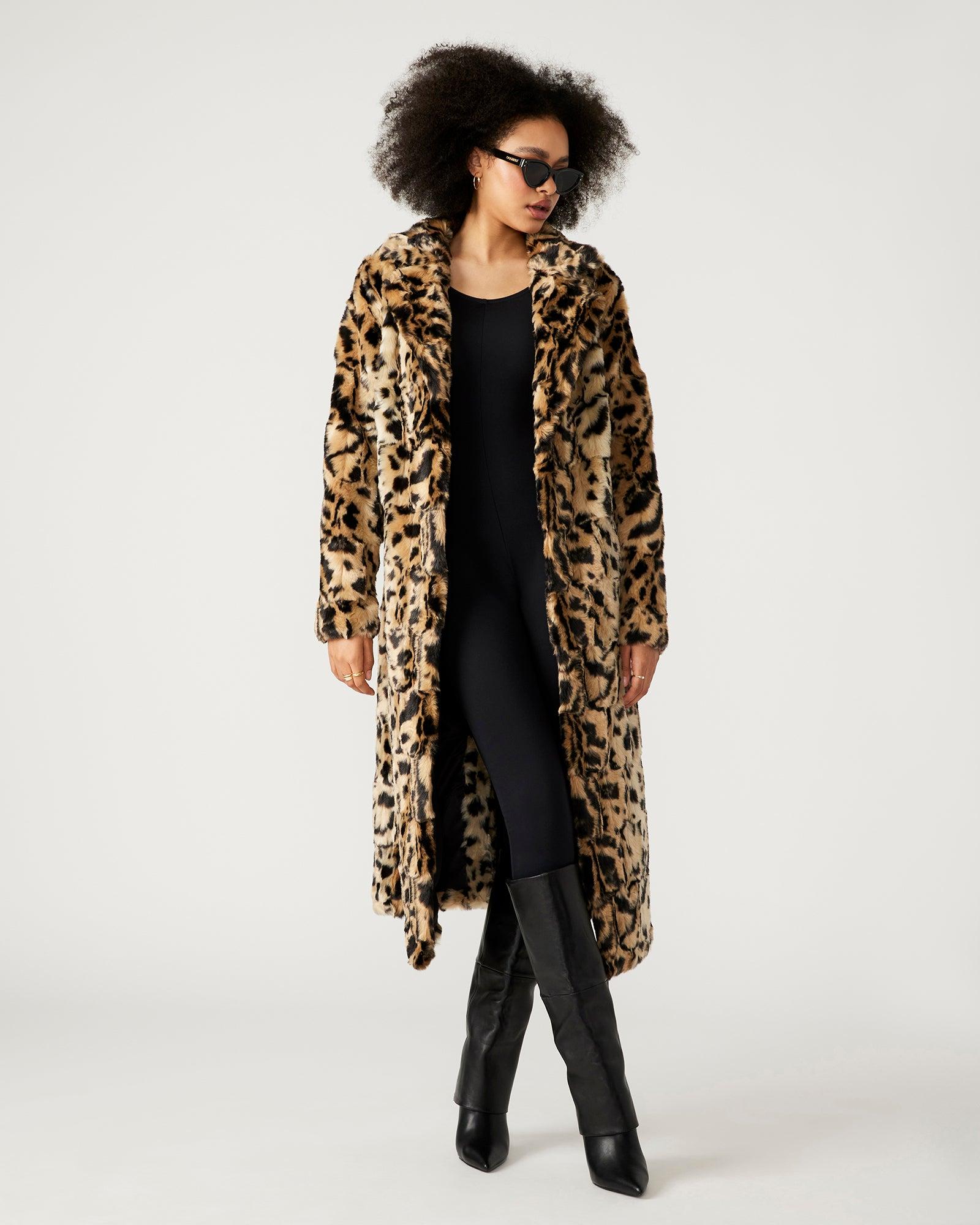 LONG SONG COAT LEOPARD Female Product Image