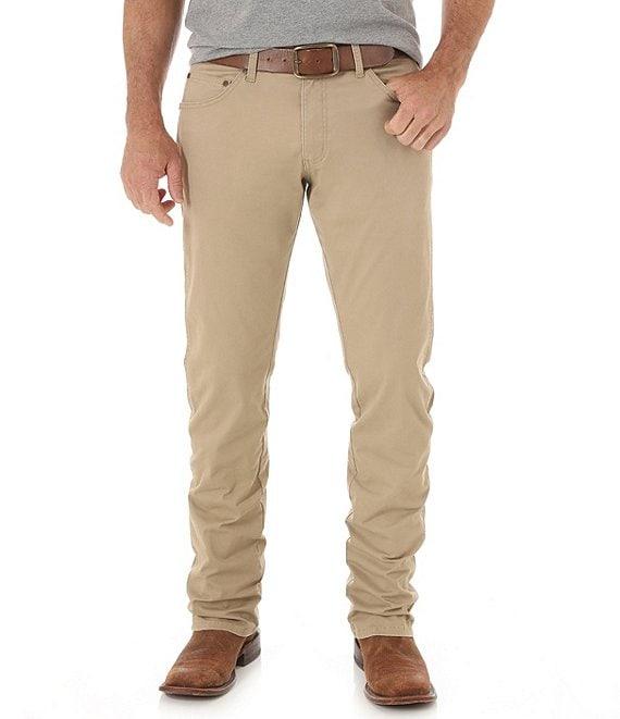 Wrangler® Retro® Slim Fit Straight Leg Twill Pants Product Image
