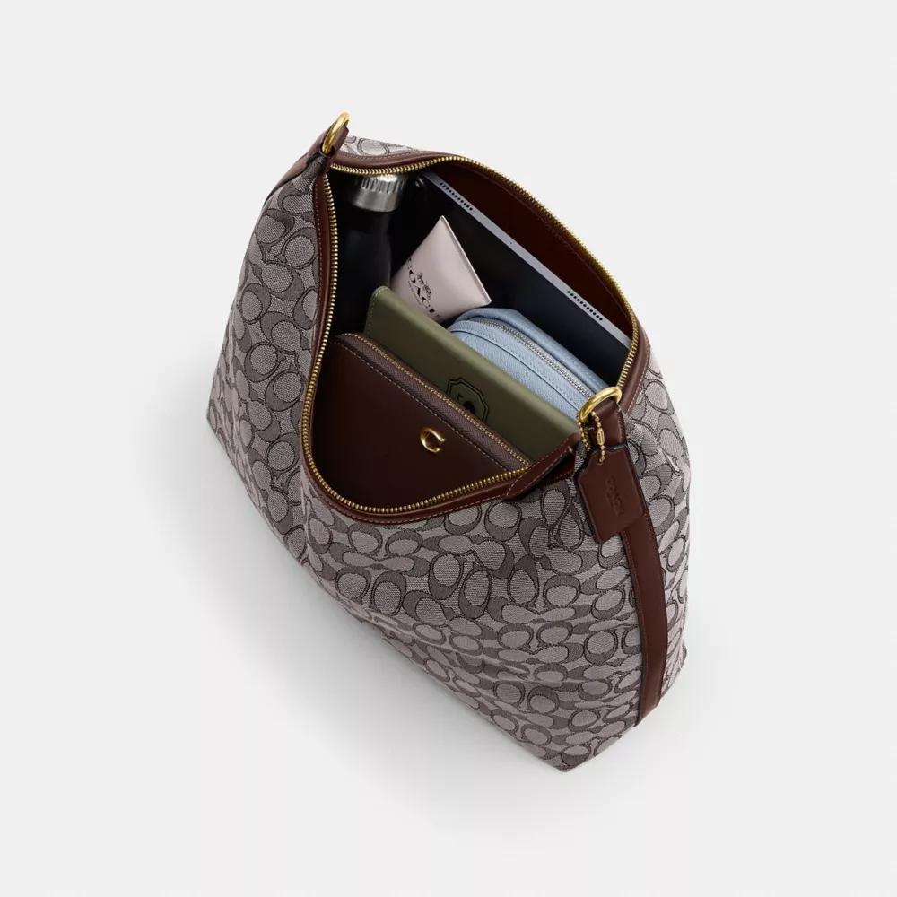 Juliet Shoulder Bag 38 In Signature Jacquard Product Image