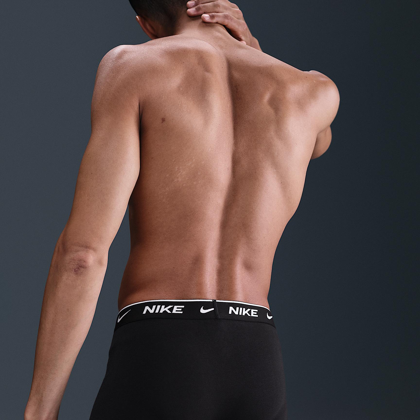 Nike Mens Essential Cotton Stretch Dri-FIT Trunks (3-Pack) | KE1166-001 Product Image