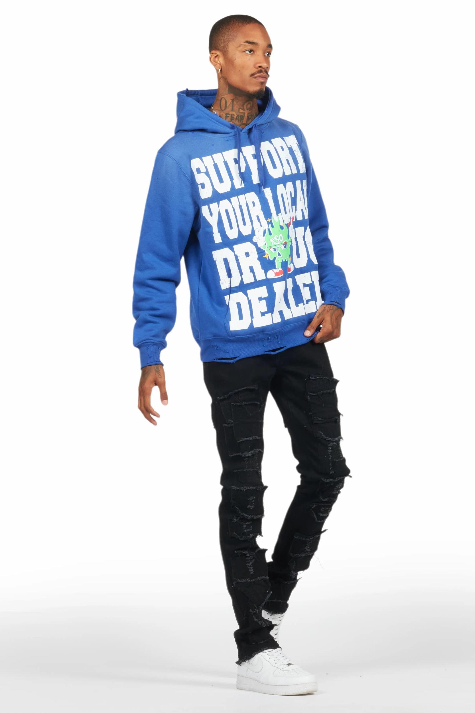 Camden Jet Black Slim Fit Jean Male Product Image