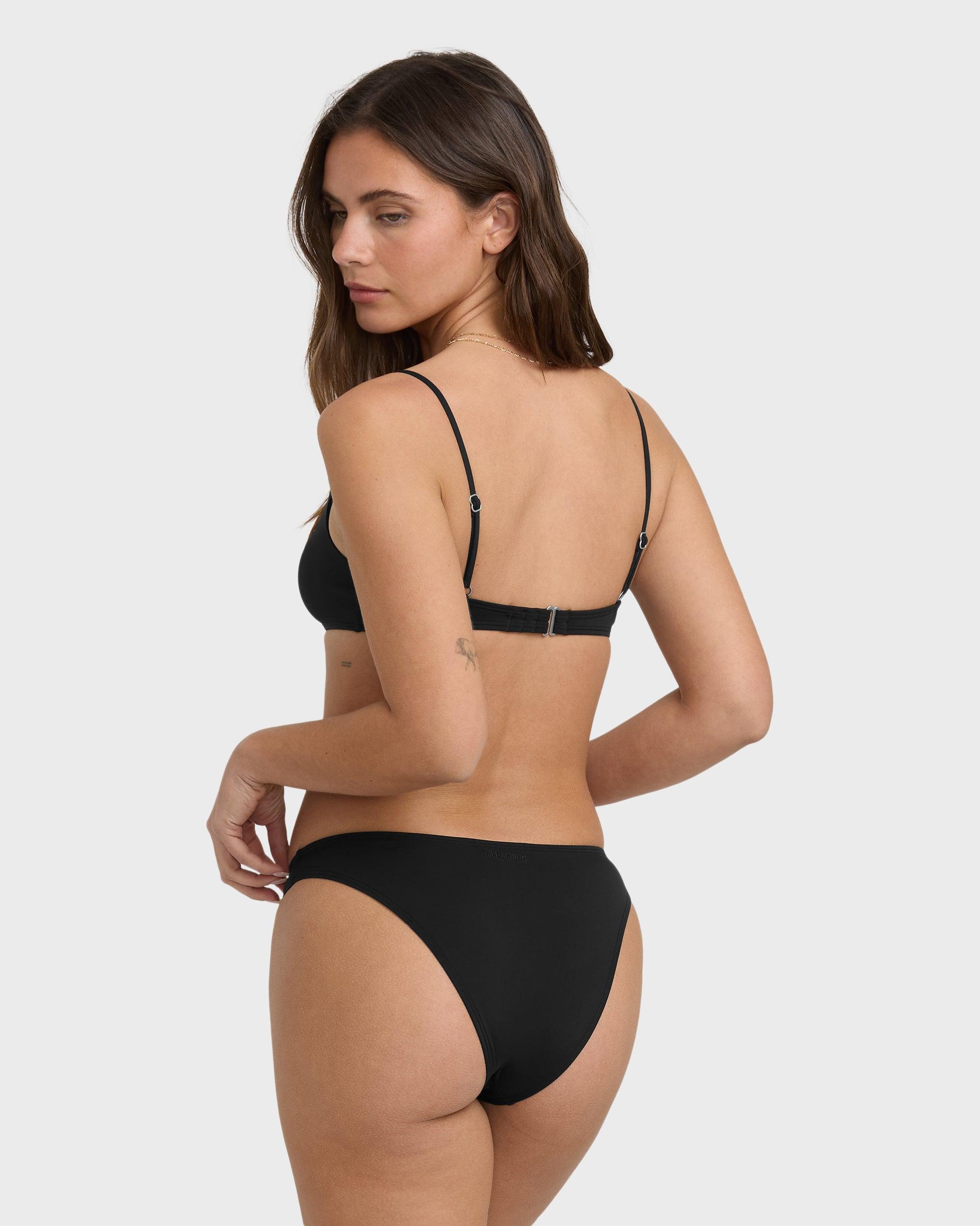 Sol Searcher Hike Bikini Bottom - Black Pebble Female Product Image