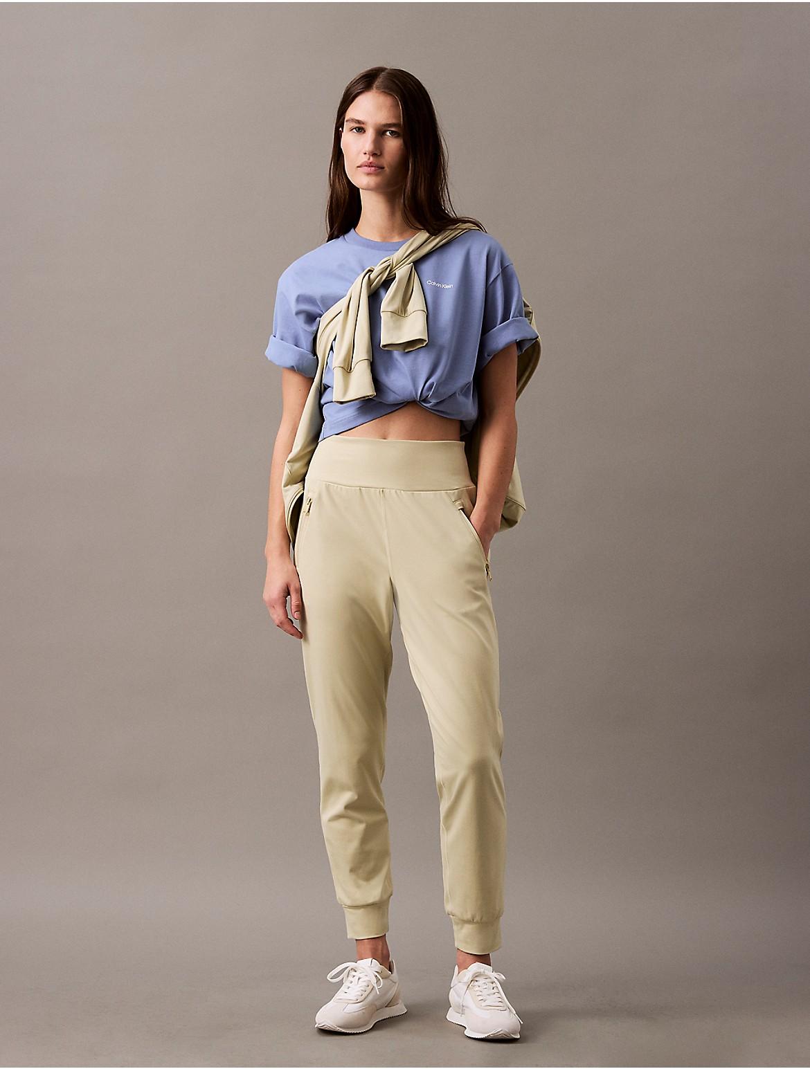 Calvin Klein Womens Soft Stretch Sport Jogger - Grey Product Image