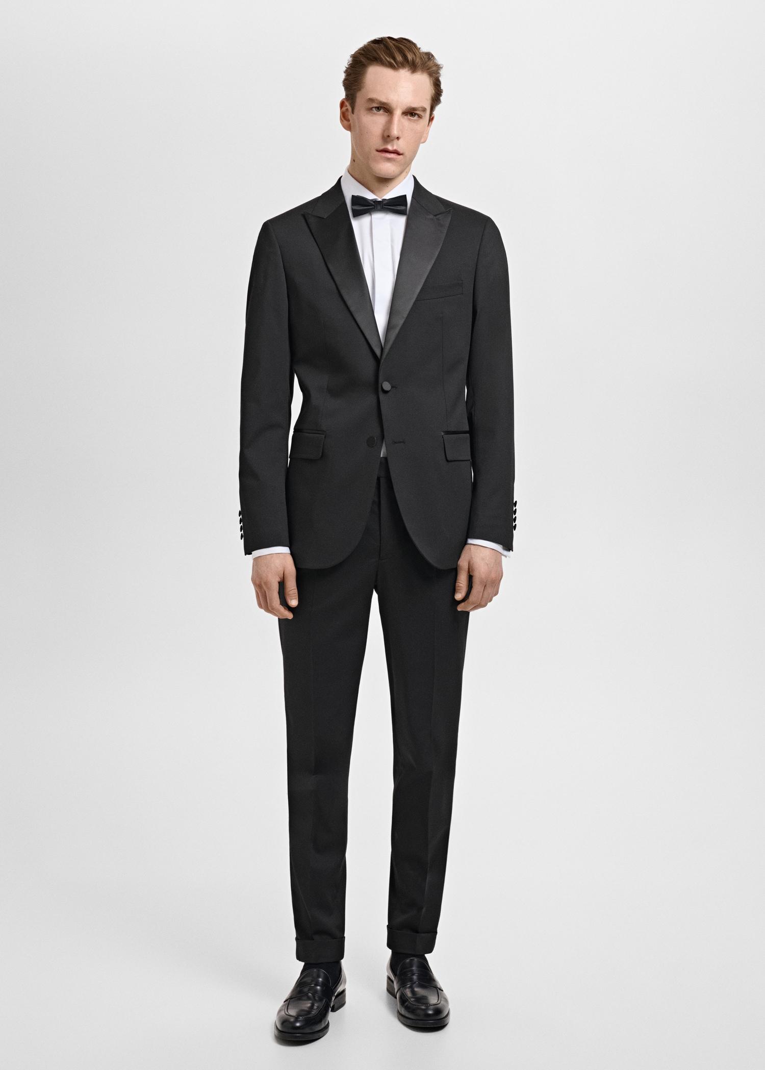 Straight-fit suit pants - Men | MANGO USA Product Image