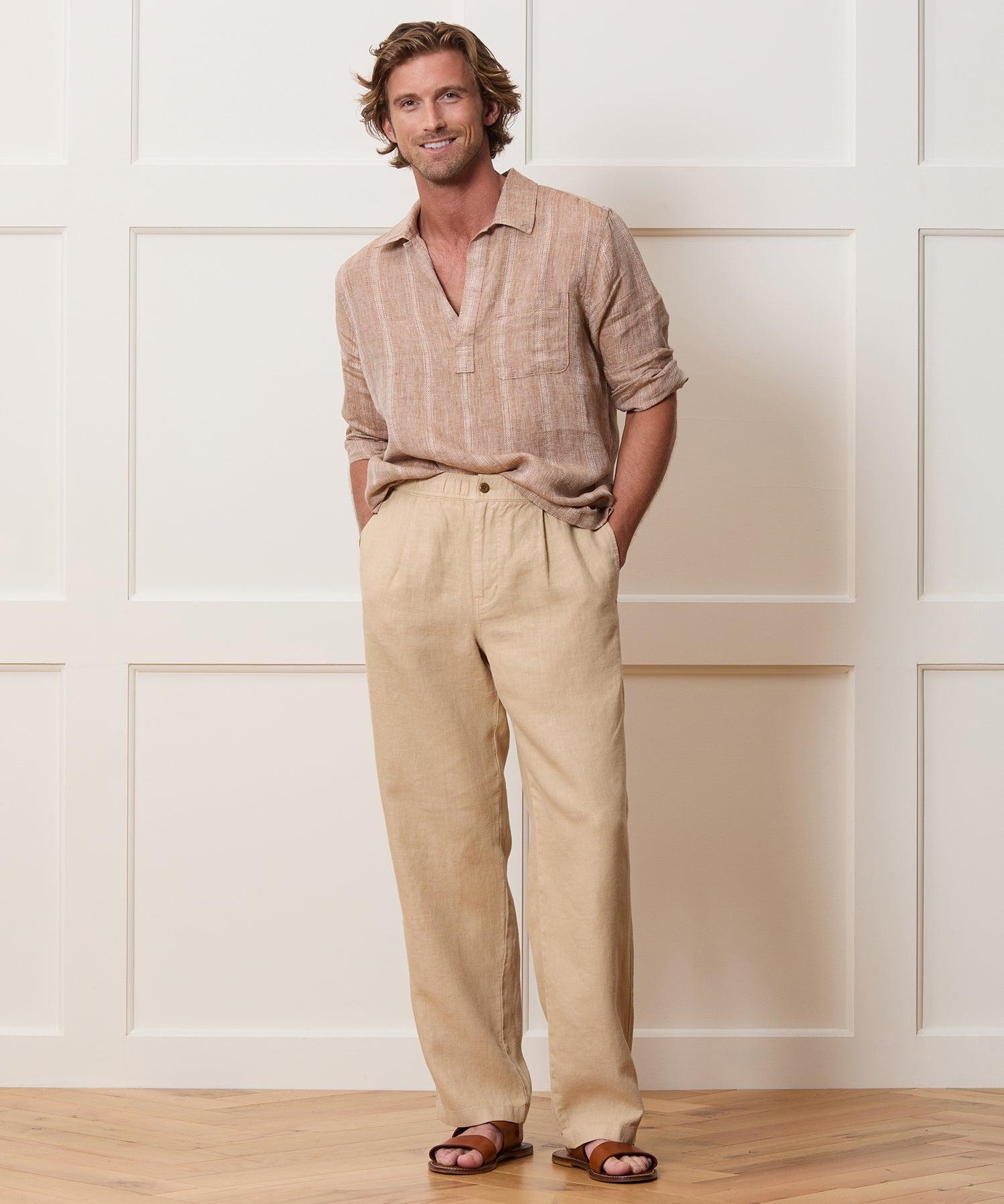 Relaxed Linen Leisure Pant Product Image