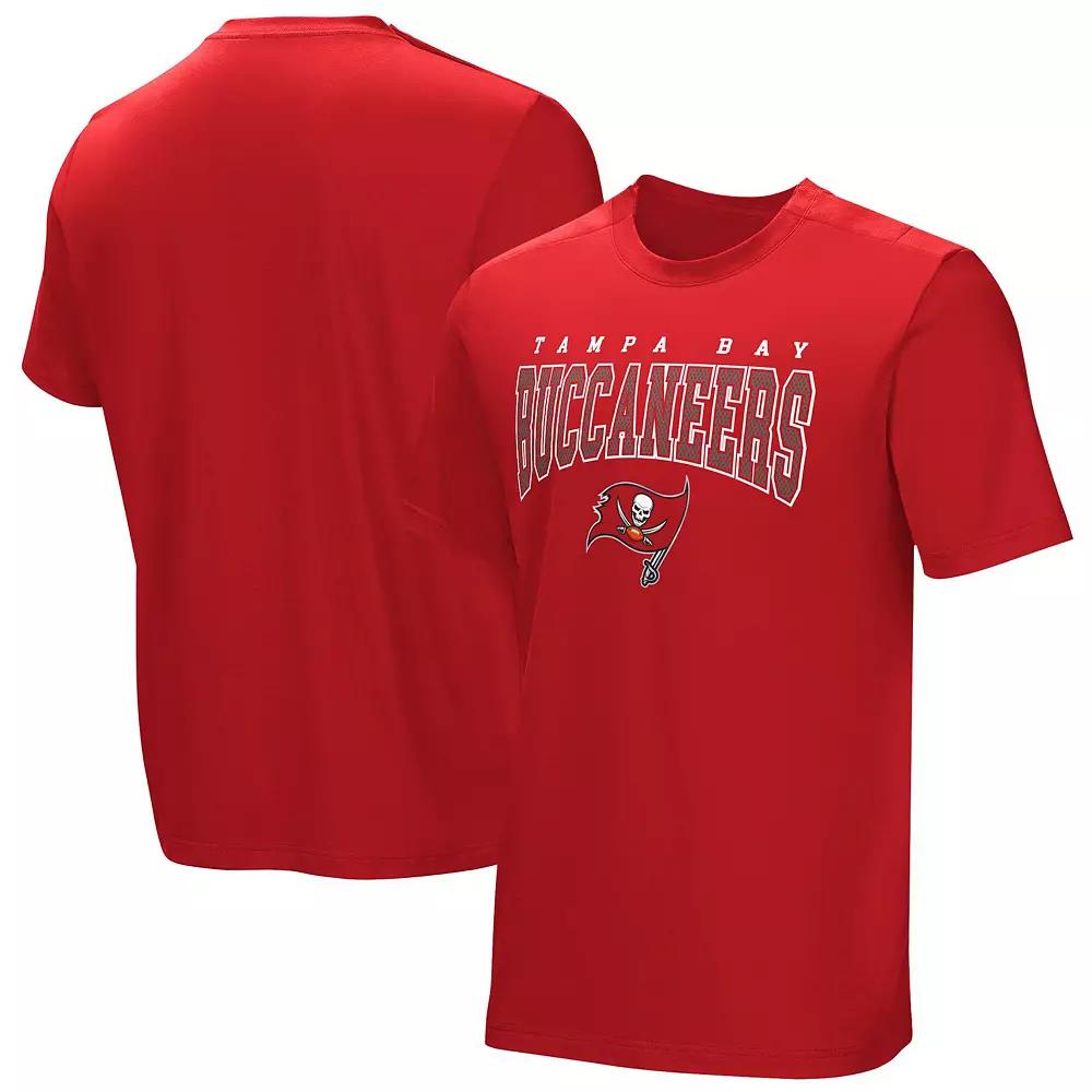 Men's Red Tampa Bay Buccaneers Home Team Adaptive T-Shirt,  Product Image