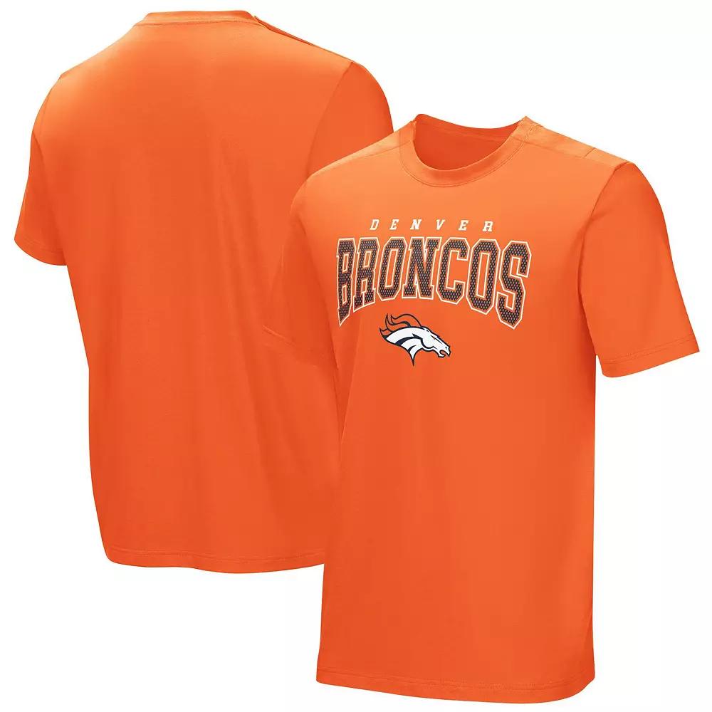 Men's  Orange Denver Broncos Home Team Adaptive T-Shirt, Size: Medium Product Image