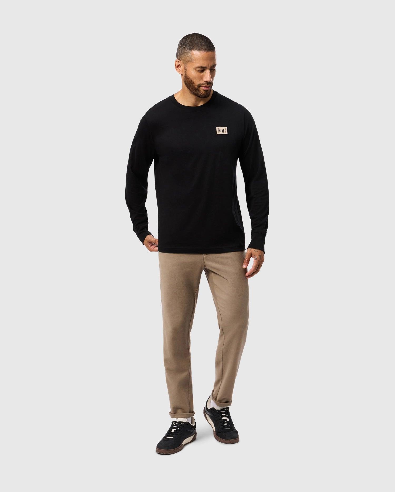 MENS MONROE LONG SLEEVE TEE - B6T975D200 Product Image