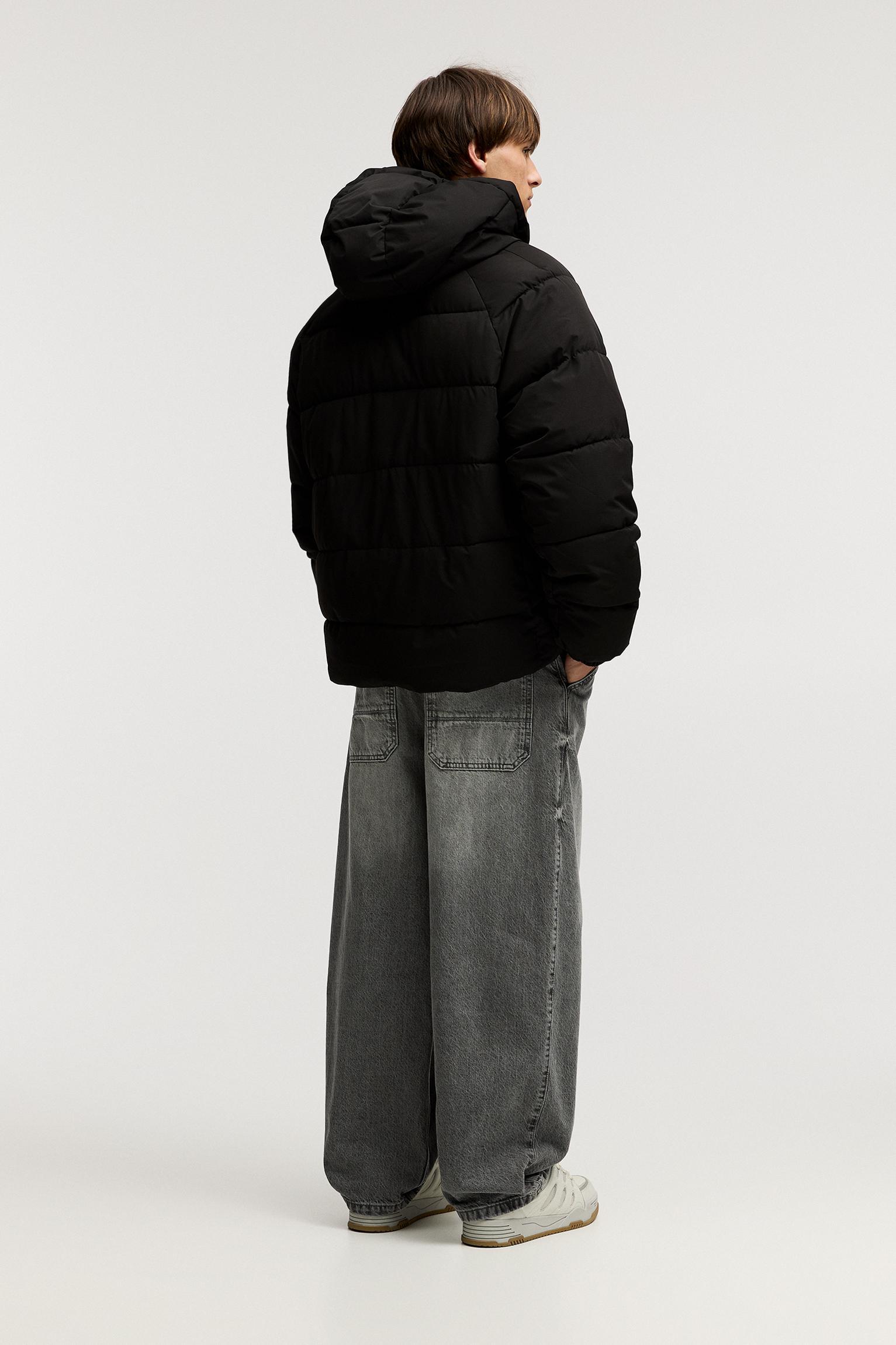 STWD puffer jacket with hood Product Image