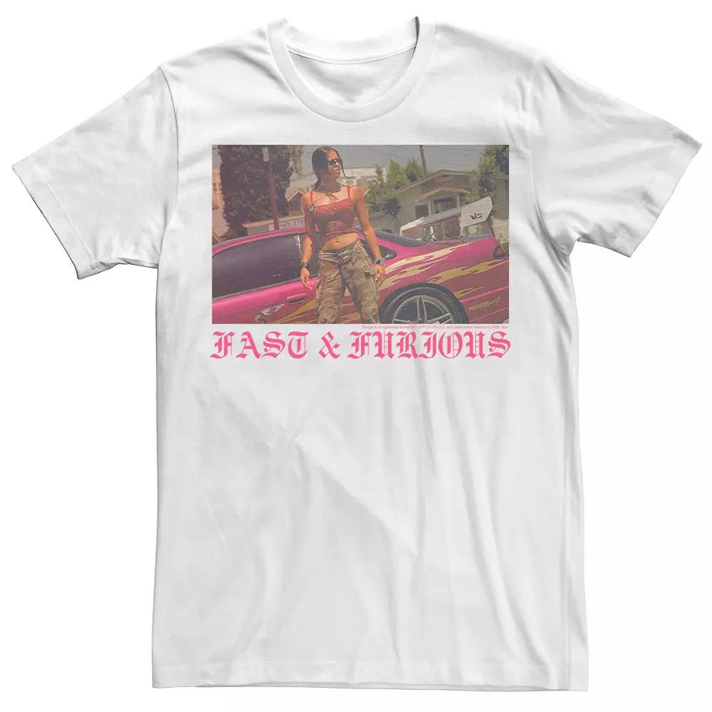 Men's Fast & Furious Pink Letty Ortiz Graphic Tee,  Product Image