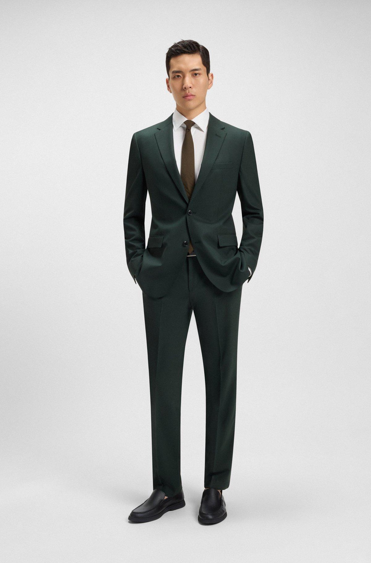 Tumbled-leather moccasins with logo detail Product Image