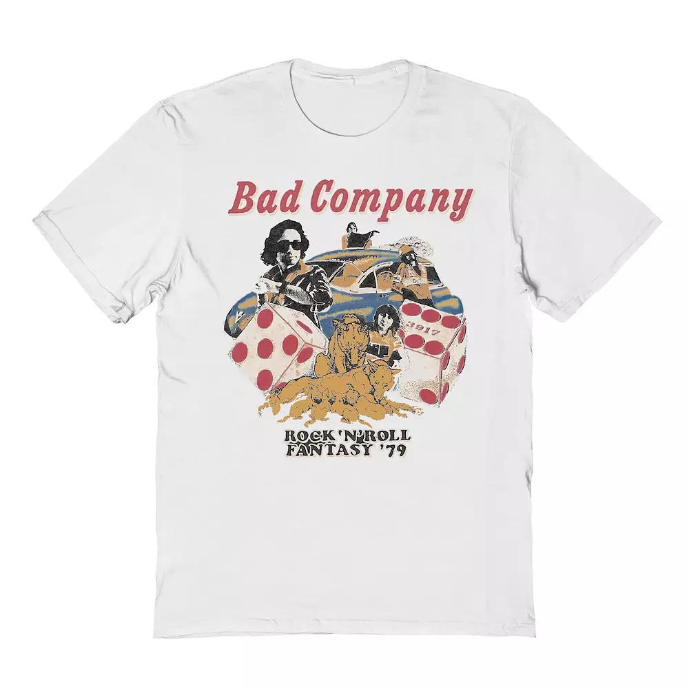 Men's Rock N Roll Fantasy 79 Graphic T-Shirt, Size: XXL, White Product Image