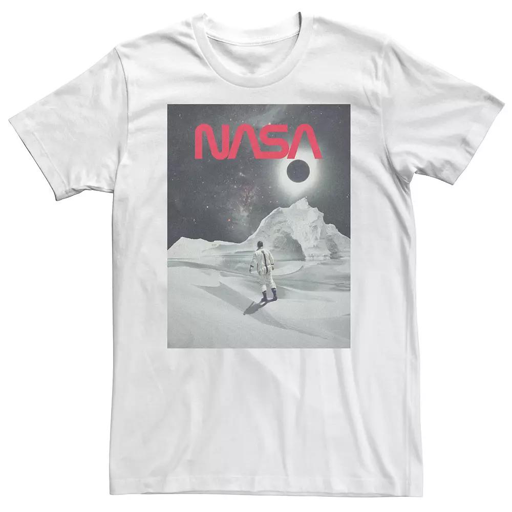 Big & Tall NASA Vintage Astronaut Poster Tee, Men's, Size: 3XL Tall, White Product Image