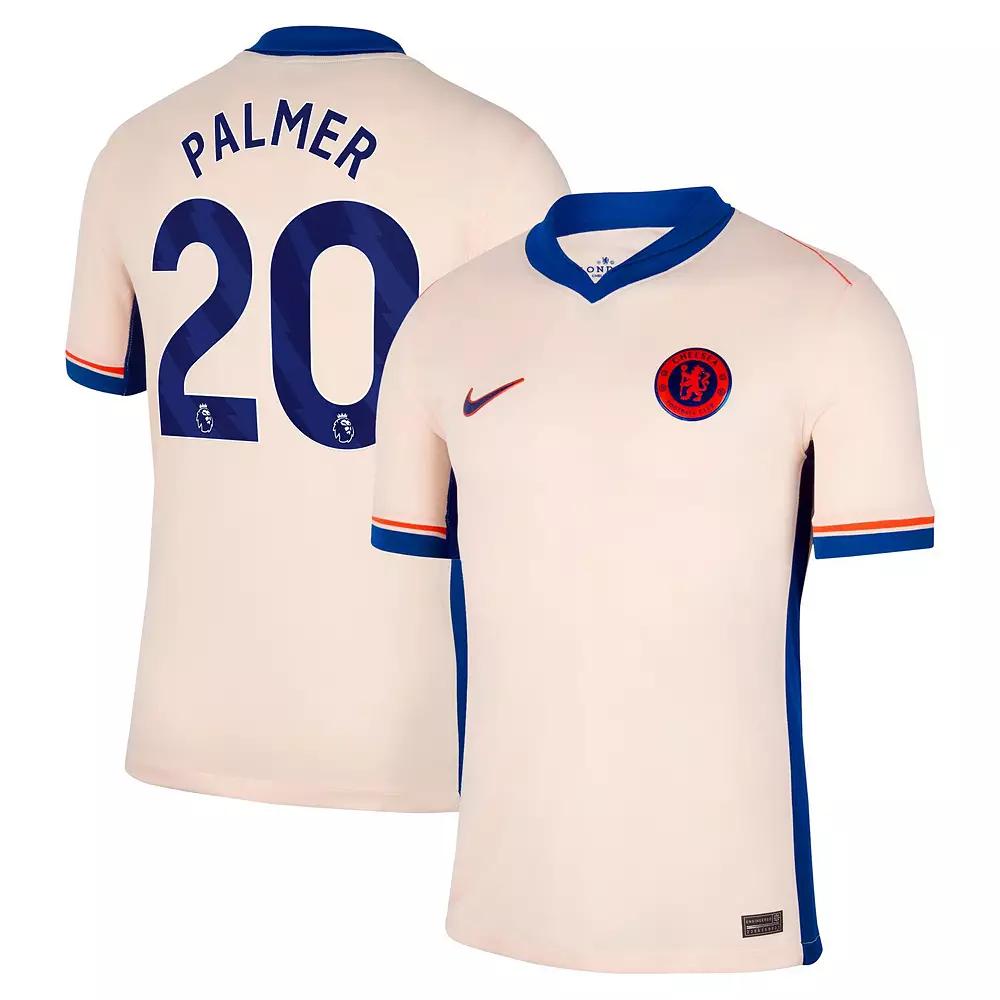 Men's Nike Cole Palmer Orange Chelsea 2024/25 Away Replica Player Jersey, Size: Small, Chl Orange Product Image