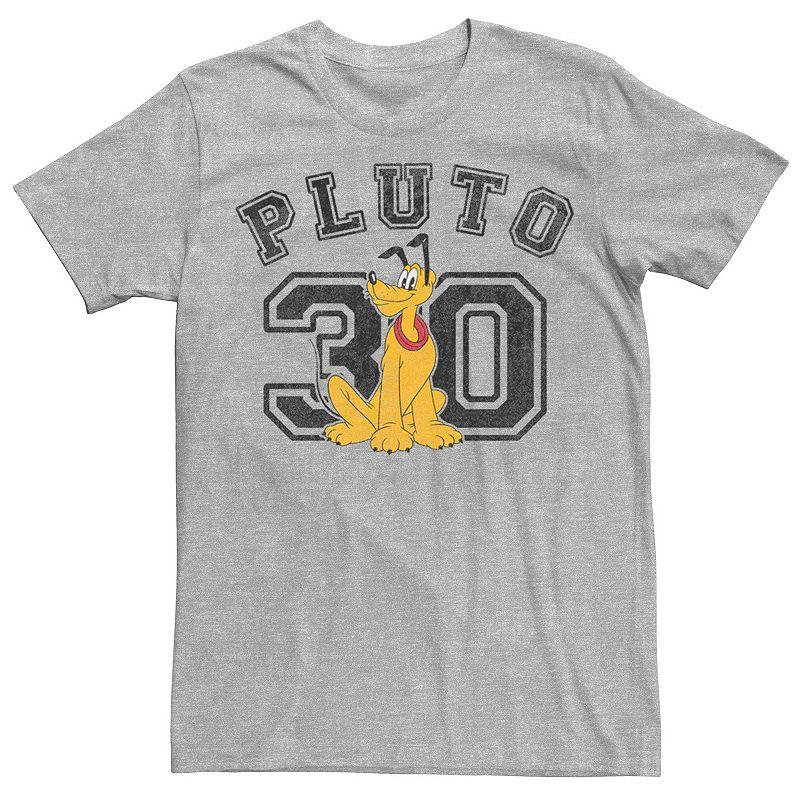 Disney's Pluto Varsity Text #30 Portrait Men's Tee,  Product Image