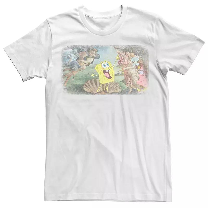 Men's SpongeBob SquarePants The Birth Of SpongeBob SquarePants Tee,  Product Image